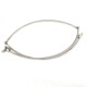 Stainless steel solid copy net ring