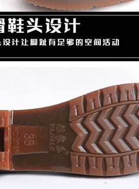 黑色男雨鞋MEN'S RAIN BOOTS，5双包邮