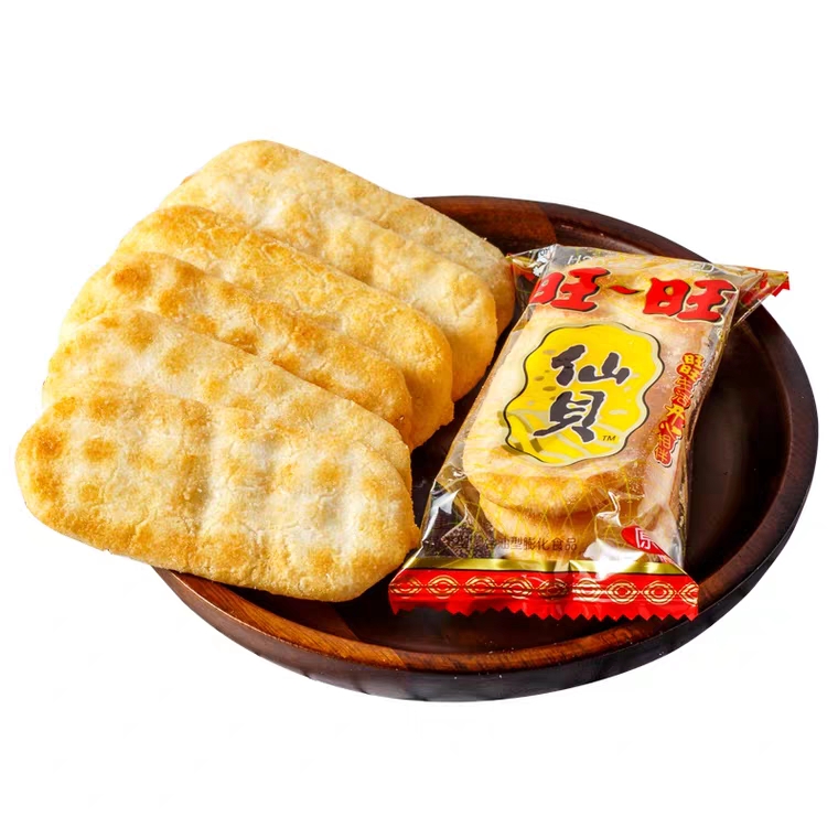 旺旺雪饼仙贝520g年货置办零食小吃饼干网红休闲食品油炸谷物大米-图3