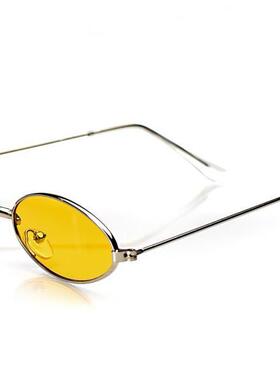 拉脱维亚代购90年代椭圆太阳镜