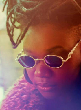 古着蒸汽朋克哥特蓝镜片蛇纹太阳