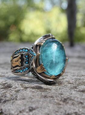 帕拉伊巴碧玺绿松石郁金香