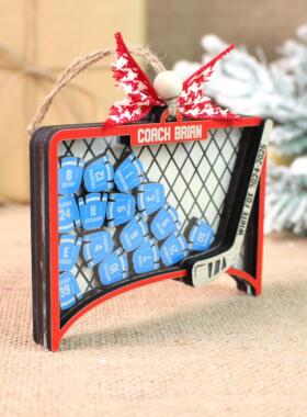 手作定制球员姓名号码摇摇乐摆件