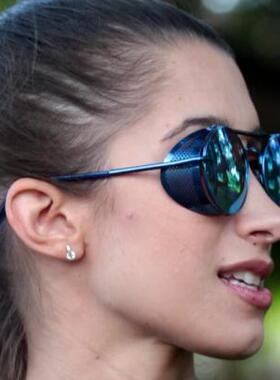 英国代购手作蒸汽朋克圆形护目镜