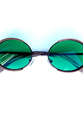 Green手作木质斑马纹防UV太阳镜