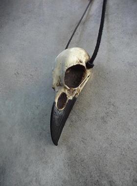 gothic㊣美国代购乌鸦吊坠绳