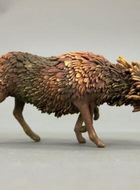 复古梦幻小型泥塑雕像