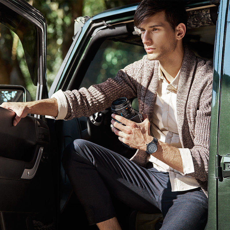 专柜同款飞亚达镂空防水皮带机械表 飞亚达国产腕表