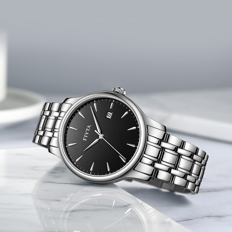 【经典推荐】飞亚达经典系列手表男款自动机械表男士商务防水钢带