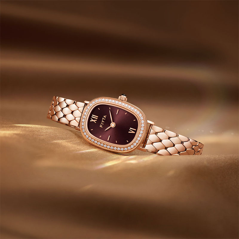 专柜同款飞亚达小可可复古石英表 飞亚达国产腕表