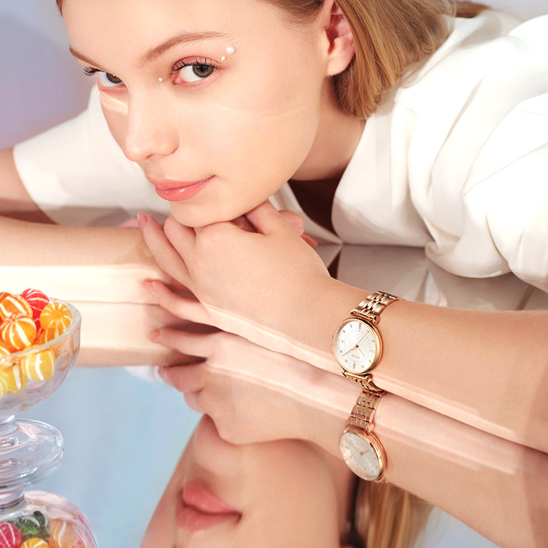 飞亚达倾城系列女石英表简约小绿表 飞亚达国产腕表