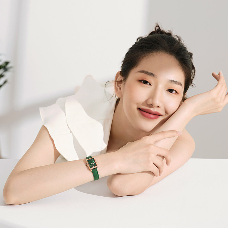 【薇娅直播款】飞亚达女ins风小方表 飞亚达国产腕表