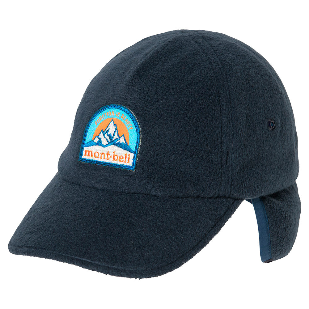 现货日本montbell儿童冬季保暖护耳抓绒鸭舌帽可折叠羊羔毛绒帽子,淘宝优惠券,粉丝福利购,淘宝优惠卷