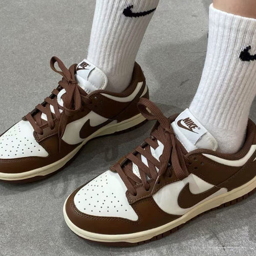 Nike Dunk Low 耐克巧克力白灰薄荷绿粉紫女款低帮板鞋 DD1503 - 图0