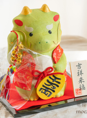 龙年生肖摆件新年礼物龙虎作