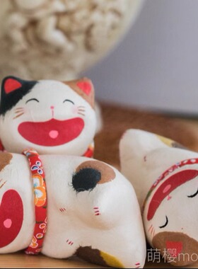 日本进口手工和纸大笑招福礼物