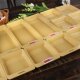 Display tray melamine tray anti-fall duck neck tray