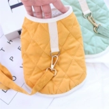 Домашние животные осень и зимняя одежда Тедди щенка хлопчатобумаж