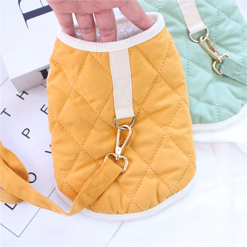 Домашние животные осень и зимняя одежда Тедди щенка хлопчатобумаж