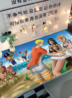 动漫翻新宿舍桌面防水防油网红