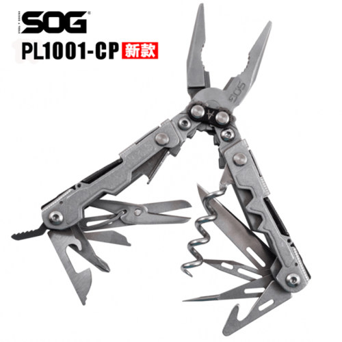 美国索格SOG多功能组合工具钳子户外折叠随身工具钳PP1001/PL1001 - 图0