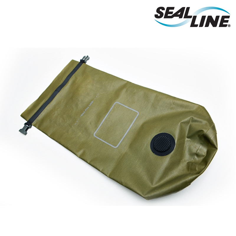 美产军版原品高端SEAL LINE户外漂流浮潜水防水袋压缩袋收纳包9L-图0