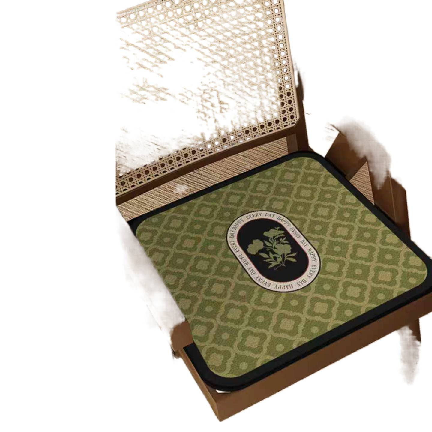 法式椅垫坐垫家用四季通用复古餐椅垫子高级感防滑办公室座椅子垫