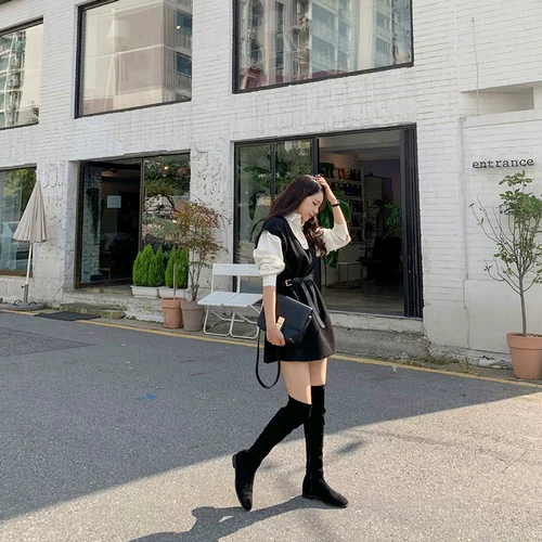 Эластичные высокие сапоги, коллекция 2021