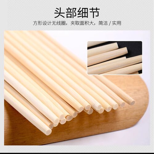 一次性筷子独立包装卫生外卖快餐家用商用方便卫生竹筷无毛刺 - 图1