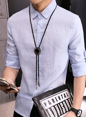 中国风毛衣链长项链衬衫衣服马潮