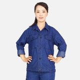 Летний джинсовый хлопковый тонкий комбинезон