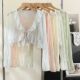 ເສື້ອຢືດສັ້ນ shawl blouse
