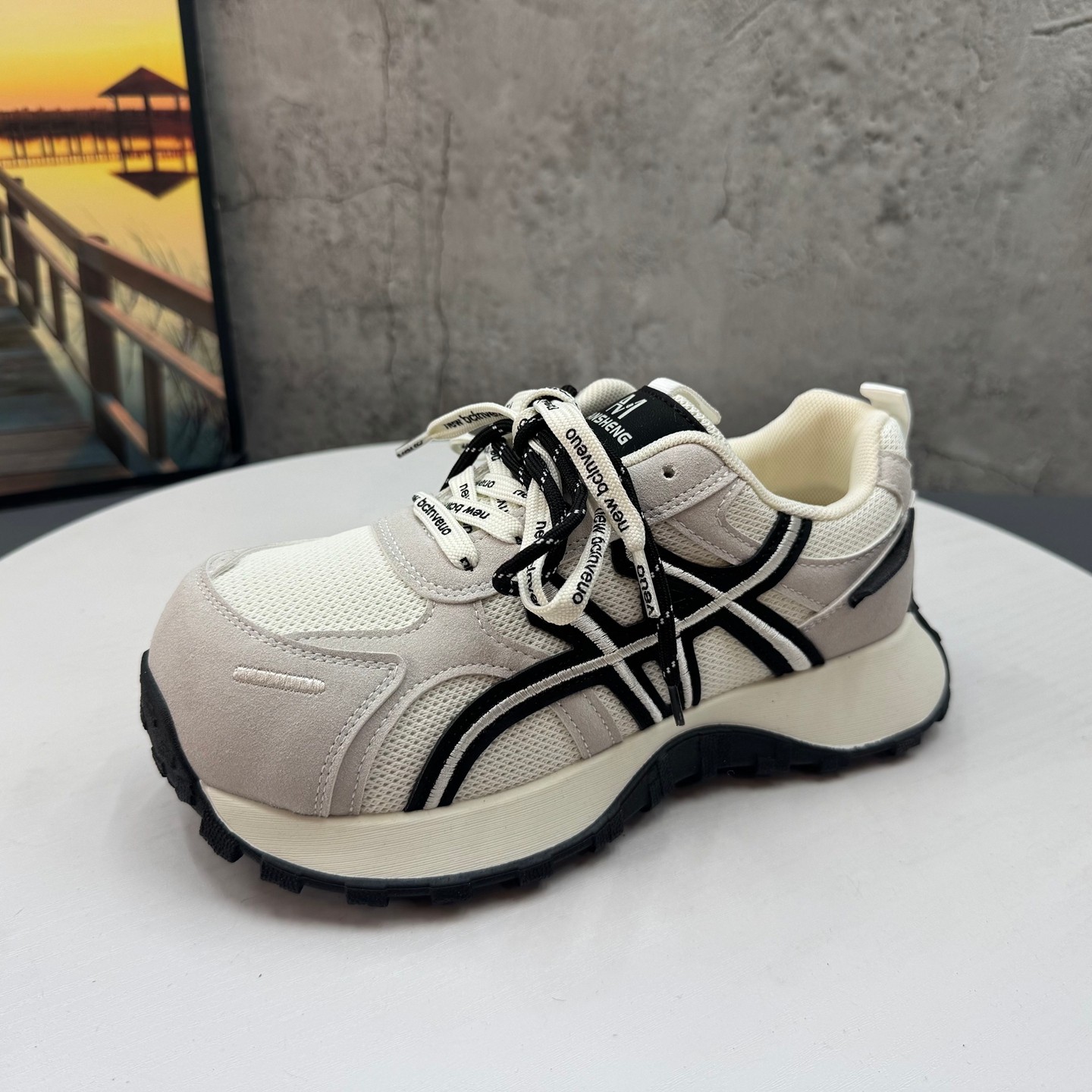 小蛮腰红色厚底老爹鞋女2026新款春季百搭网面透气增高休闲运动鞋,淘宝优惠券,粉丝福利购,淘宝优惠卷