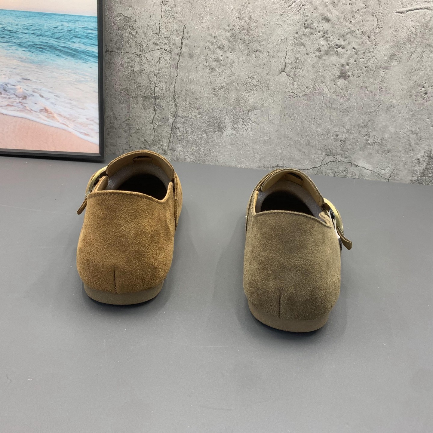 复古深口软底勃肯鞋2025撤柜断码秋季新款圆头套脚绒面百搭女单鞋,淘宝优惠券,粉丝福利购,淘宝优惠卷