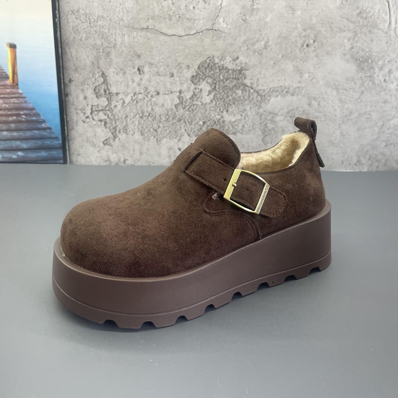 复古加绒勃肯鞋2025撤柜断码秋冬季新款女鞋厚底深口低帮女棉鞋,淘宝优惠券,粉丝福利购,淘宝优惠卷
