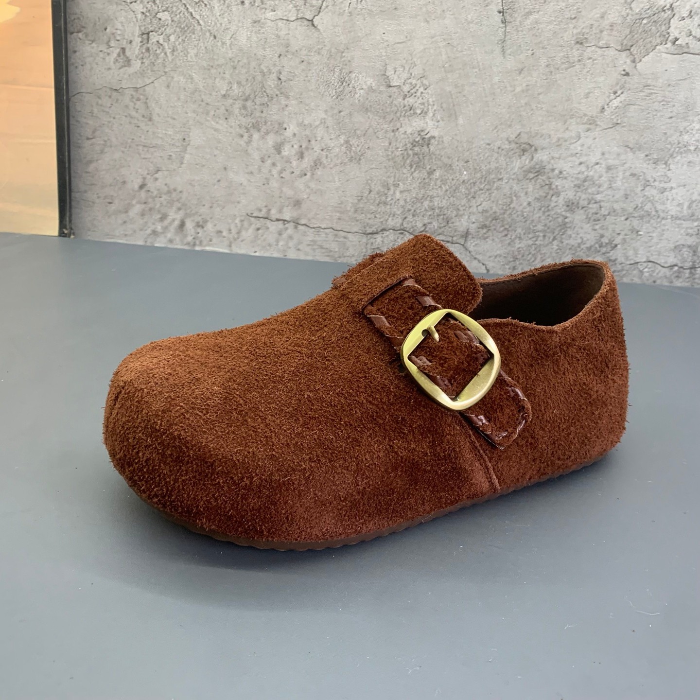 2025撤柜断码秋冬季新款女鞋牛反绒深口低帮爆款内增高勃肯鞋单鞋,淘宝优惠券,粉丝福利购,淘宝优惠卷