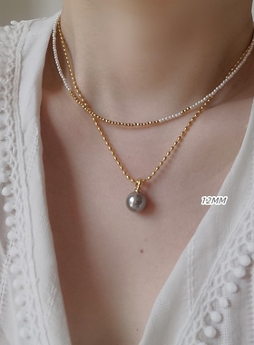 RUKL珍珠万能扣裸坠吊坠