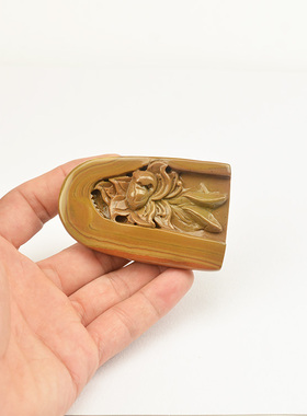 天然戈壁玛瑙毛衣链吊坠年年有余