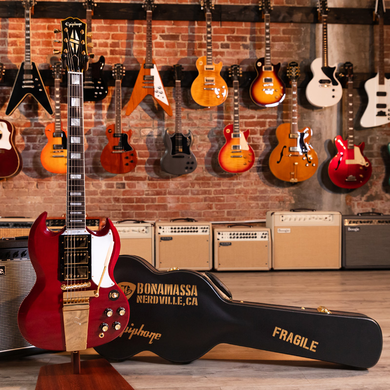 Epiphone依霹风Joe Bonamassa 签名款 1963 SG Custom摇滚电吉他 - 图0