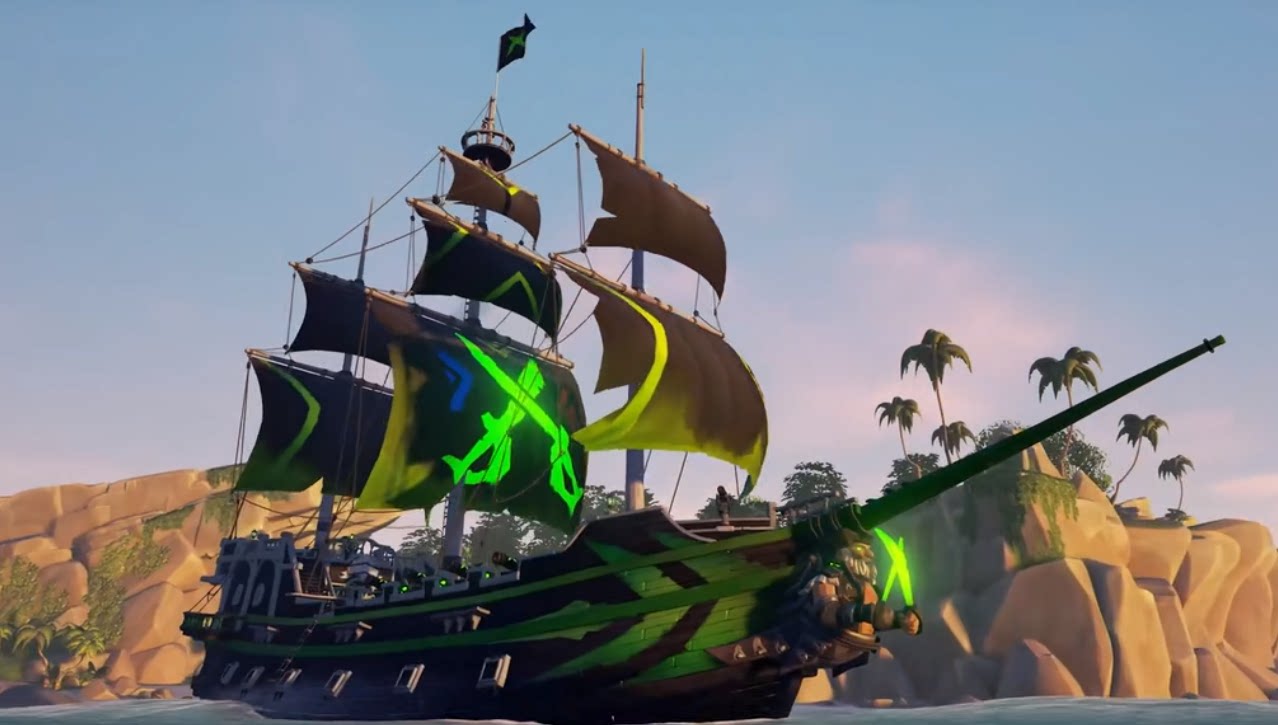 盗贼之海代领 DUKE杜克公爵 xbox次世代主机限定船皮肤全套steam_虎窝淘