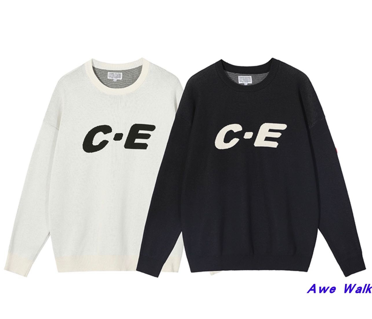 cavempt针织-新人首单立减十元-2022年8月|淘宝海外 大人気の c.e cavempt side mesh loose waffle knit ニット/セーター