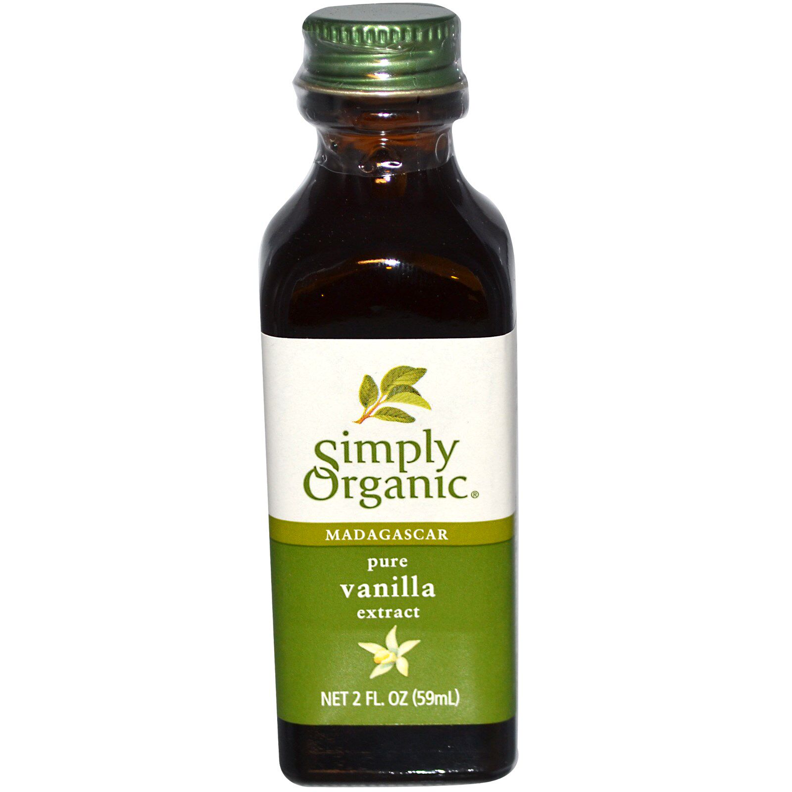 Baking Ingredients Simply Organic Vanilla Extract Madagascar Vanilla Extract 59ml
