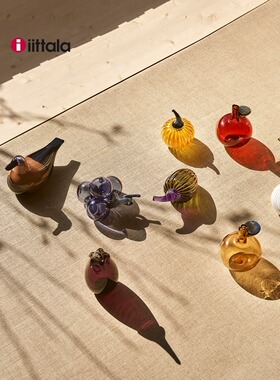 【圣诞礼物】Iittala伊塔拉手工玻璃鸟Toikka轻奢风装饰摆件乔迁