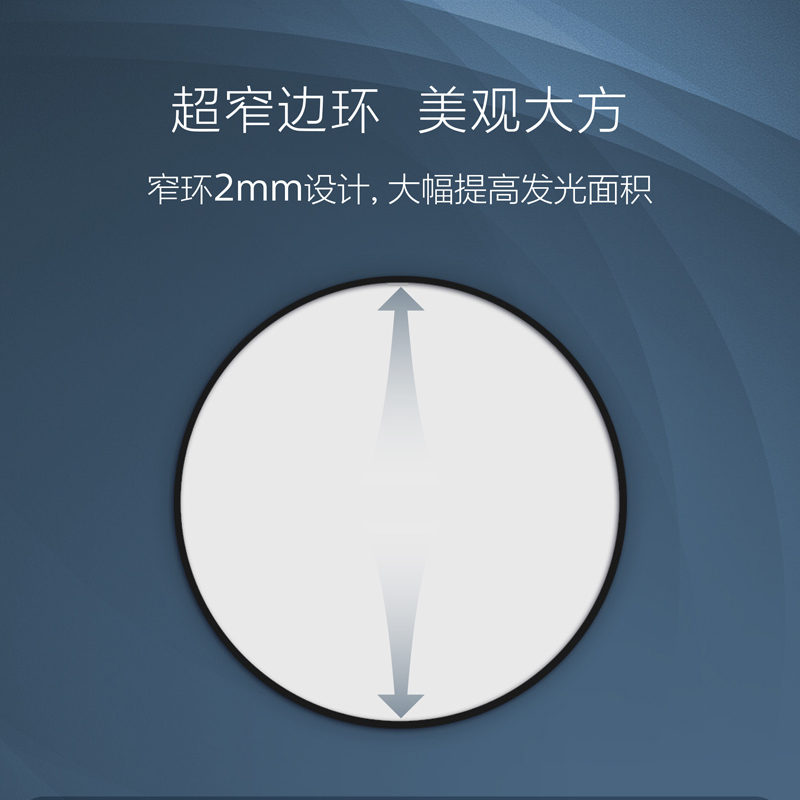 飞利浦明装主灯客厅卧室背景墙免开孔筒灯过道走廊玄关天花灯射灯 - 图1