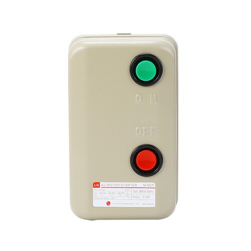 LG 磁力启动器 M5CP/3  380V M-5CP 8-16A 马达开关 - 图2