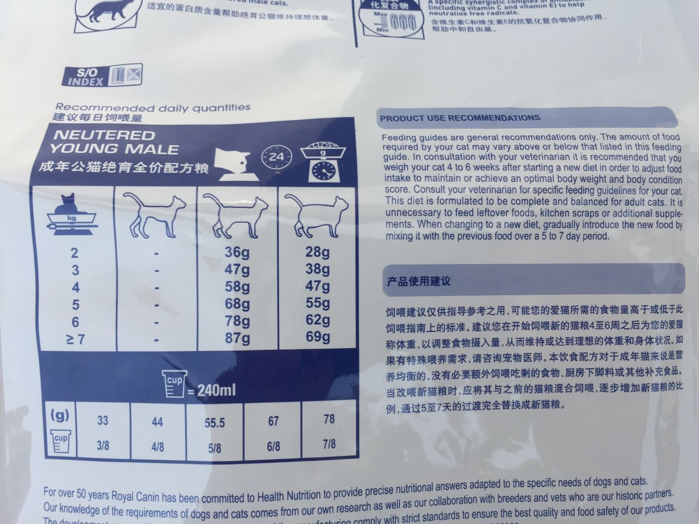 皇家猫粮绝育公猫绝育母猫处方粮阉割绝育全全猫种通用猫粮1.5kg优惠券
