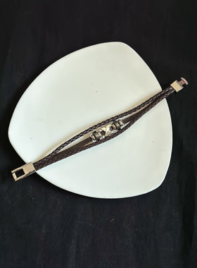 欧美风男士船锚手链帅气百搭配饰