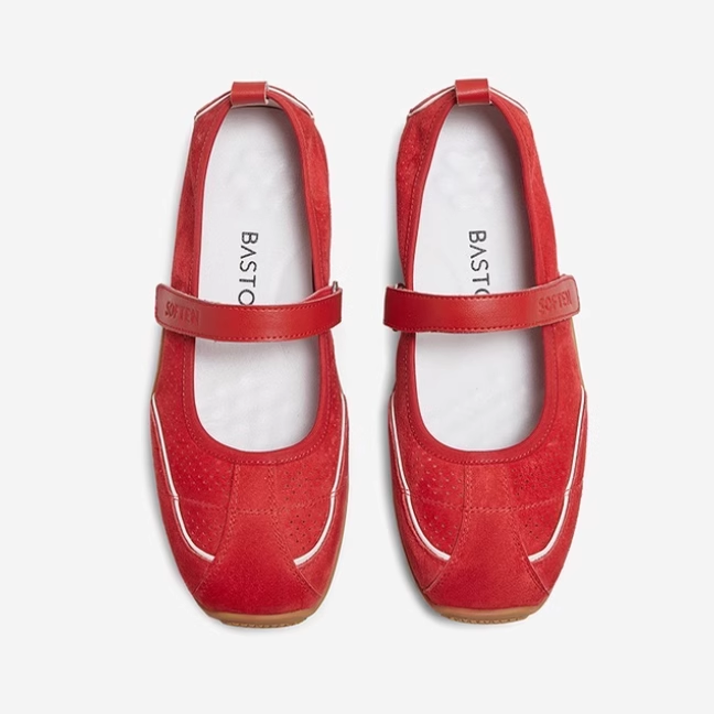 专柜正品百思图2025秋新款女鞋透气芭蕾舞鞋休闲玛丽珍鞋D3310CQ5,淘宝优惠券,粉丝福利购,淘宝优惠卷