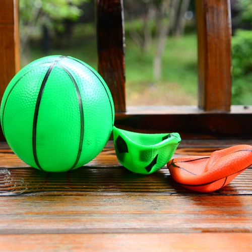 Маленький надувной футбольный баскетбольный эластичный мяч для детского сада, игрушка