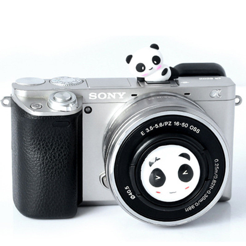 熊猫相机热靴盖富士xt20/30/5/4/xs10佳能m50/200d索尼a600/zve10尼康zfc/z30/a7m4创意配件装饰闪光灯保护盖 - 图2